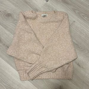 Puff sleeve sweater